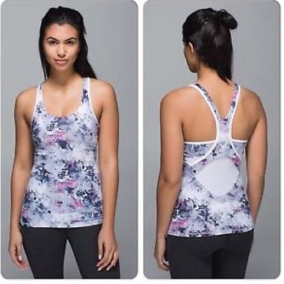 lululemon athletica Tops - LULULEMON FLORAL TANK